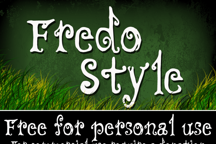 CF Fredo Style Font