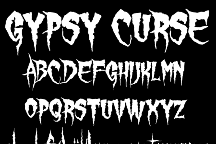 Gypsy Curse Font