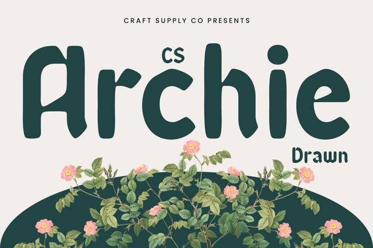 CS Archie Drawn Font
