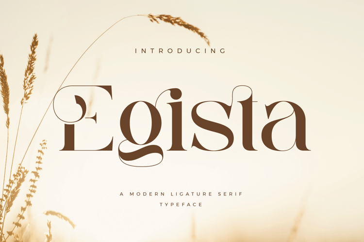 Preview of Egista Font