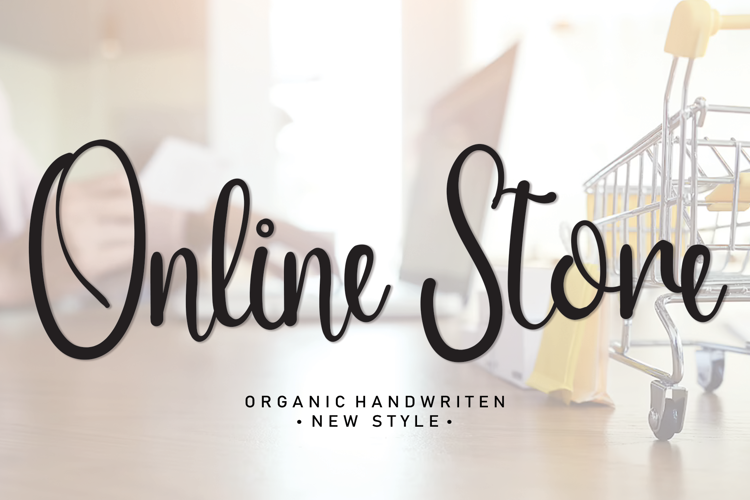 Online Store Font