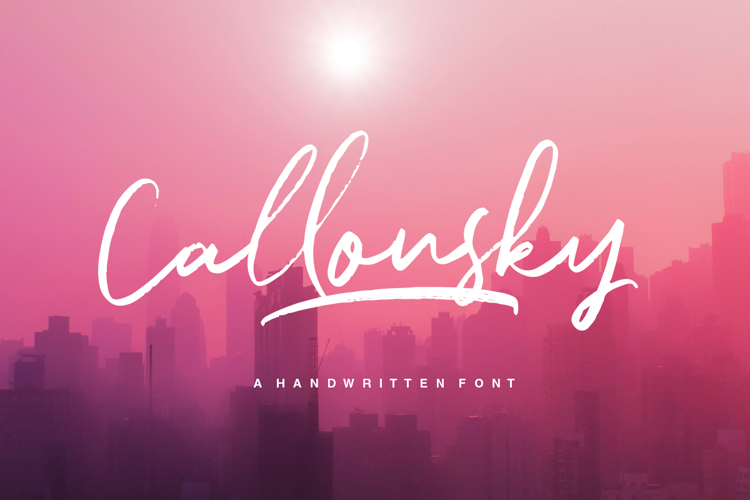 Callonsky Script Font