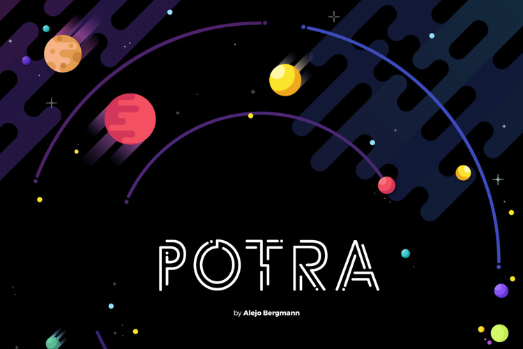 Potra Light Font