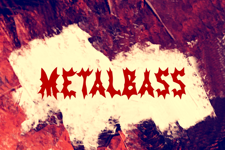 M Metalbass Font