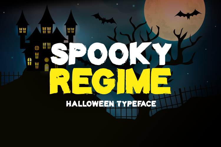 Spooky Regime Font