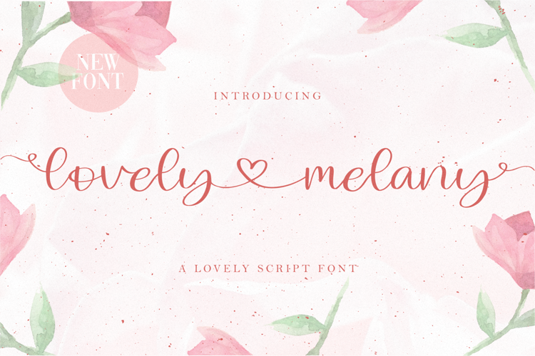 Lovely Melany Font