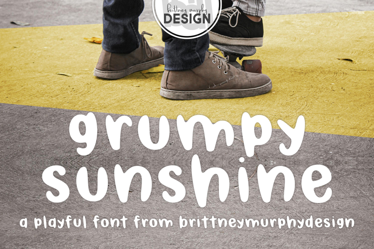 Grumpy Sunshine Font