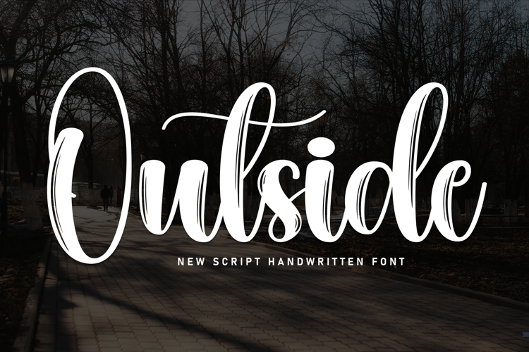 Preview of Outside Font