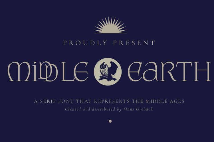 Middle Earth Font