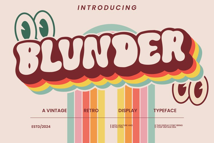 Blunder Font