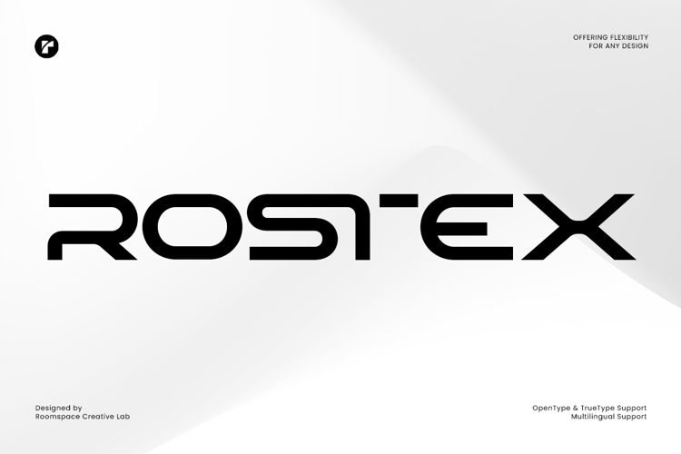 Preview of Rostex Font