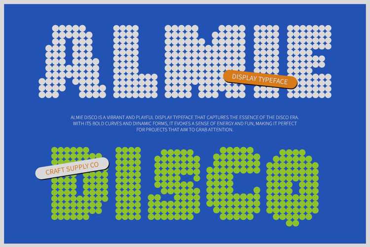 Almie Disco Font