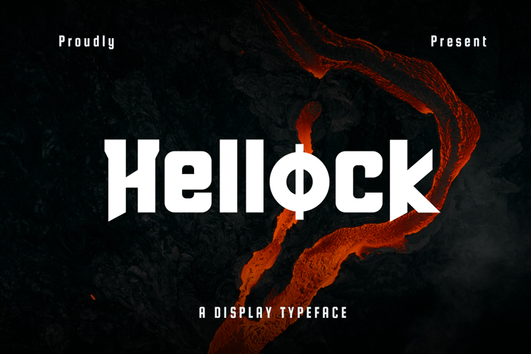 Preview of Hellock Font