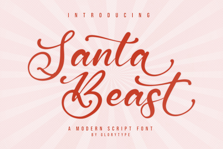 Santa Beast Font