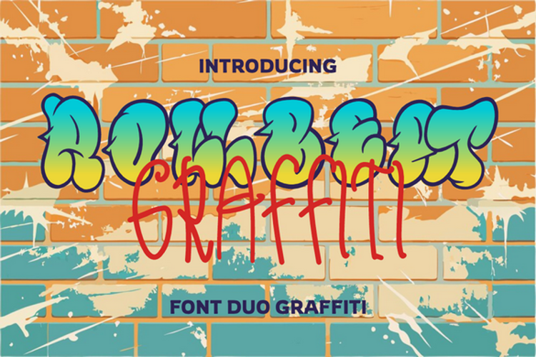 Preview of Rollbeat Graffiti Font