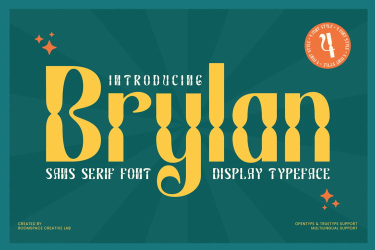 Preview of Brylan - Font