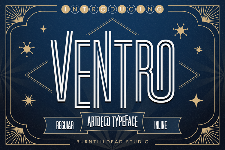 Preview of Ventro Font