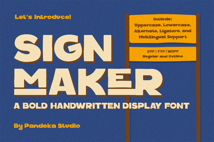 Signmaker Font