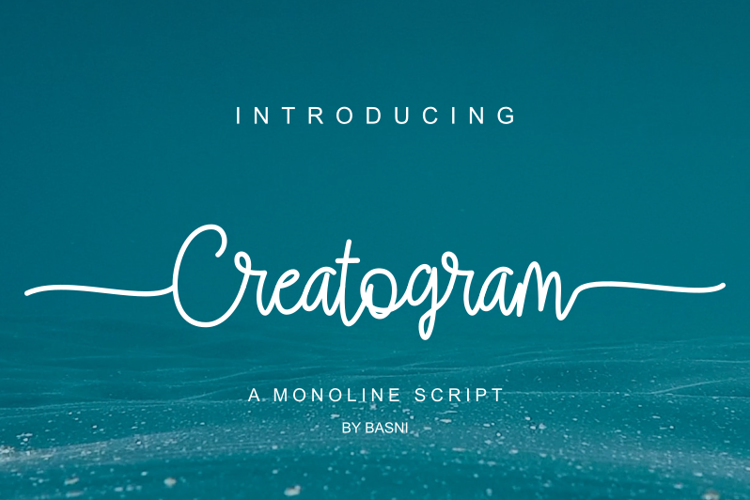 Creatogram Font