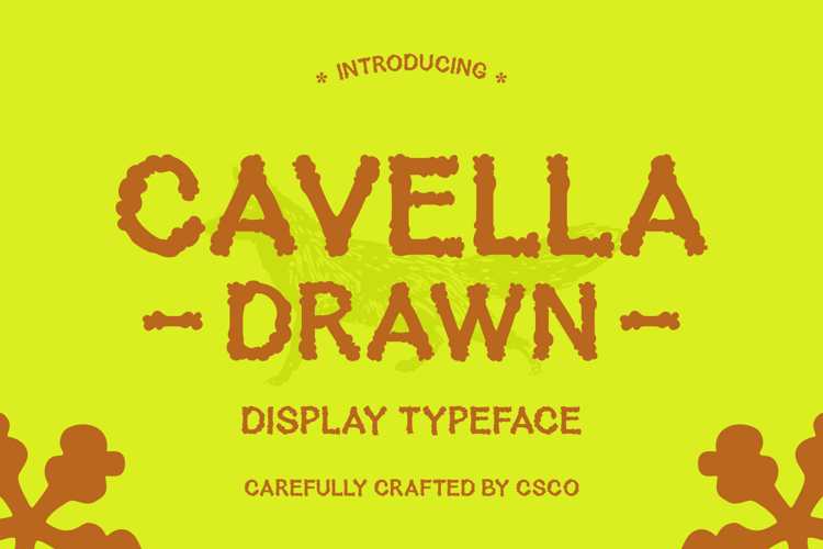 Cavella Drawn Font