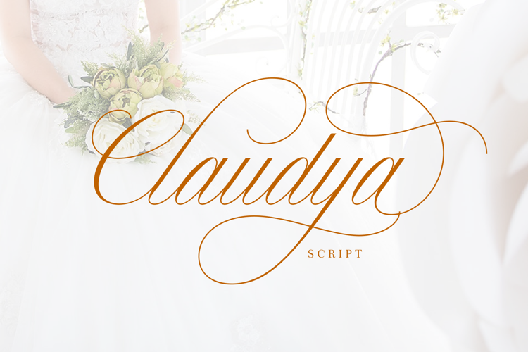 Claudya Script Demo Font
