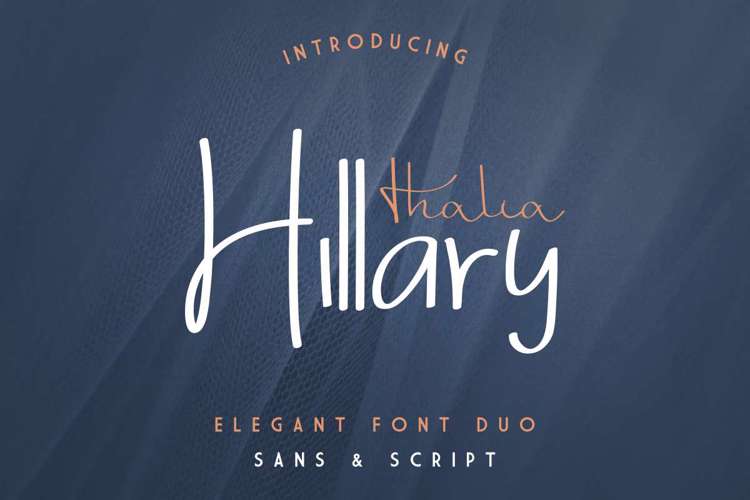 Thalia Hillary Sans Font