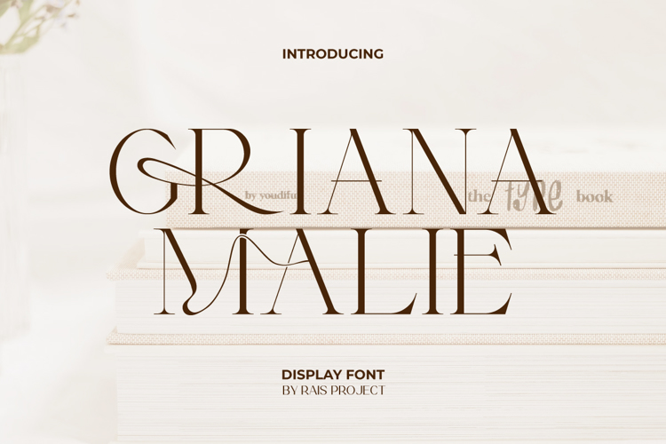 Preview of Griana Malie Font