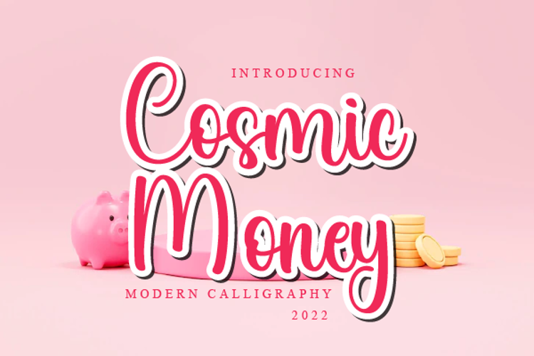 Cosmic Money Font