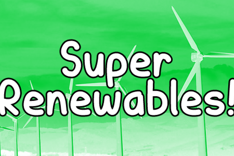 Super Renewables Font