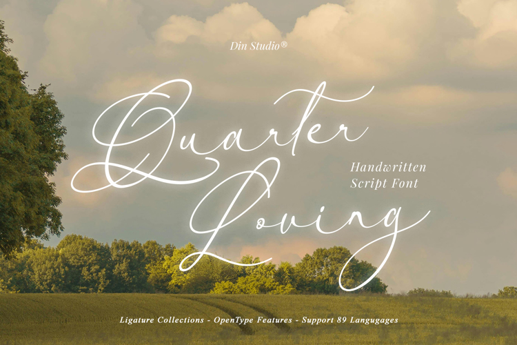 Quarter Loving Font