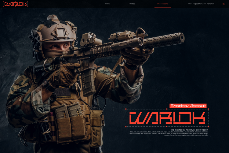 Preview of Nero Force Font