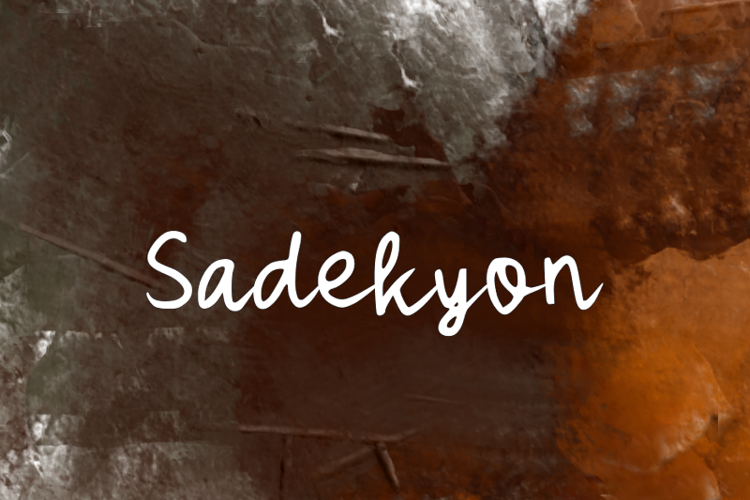 s Sadekyon Font