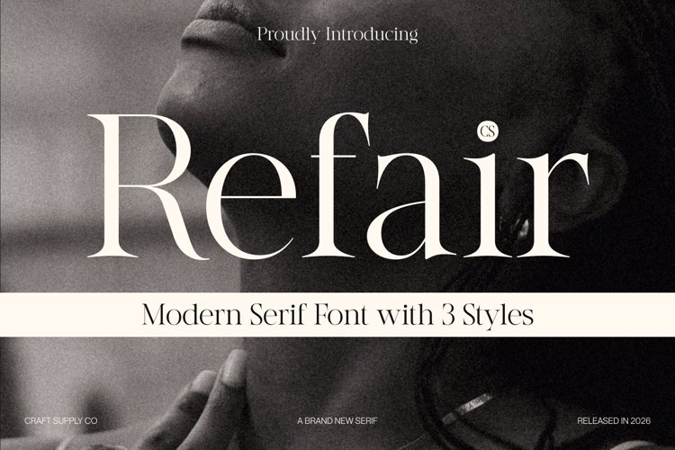 Preview of CS Refair Font