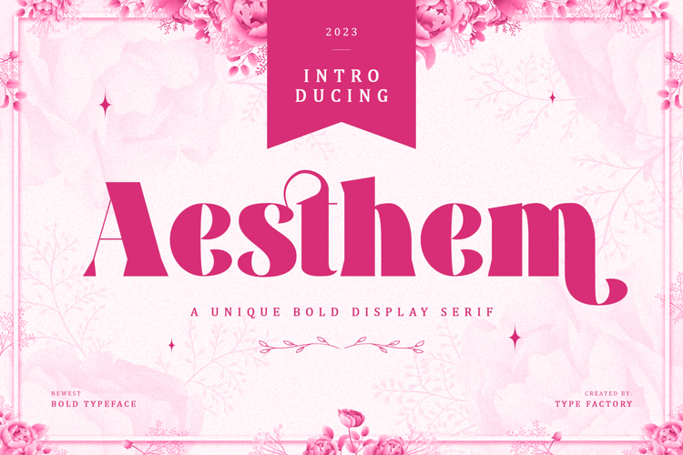 Aesthem Font