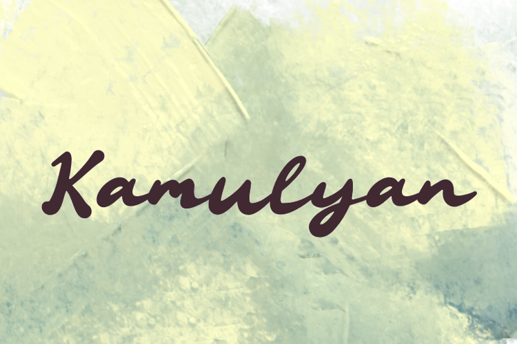 K Kamulyan Font