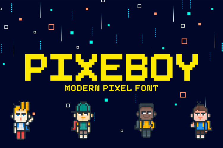 Pixeboy Font