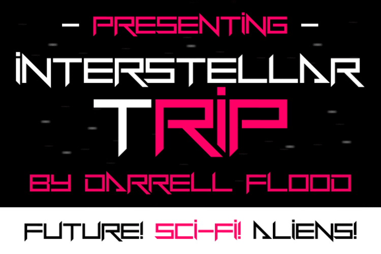 Interstellar Trip Font
