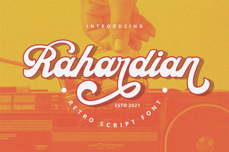 Rahardian Font