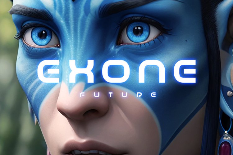 Preview of Monoo Logo Font