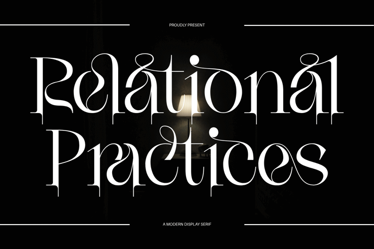 Preview of Relational Practices Font