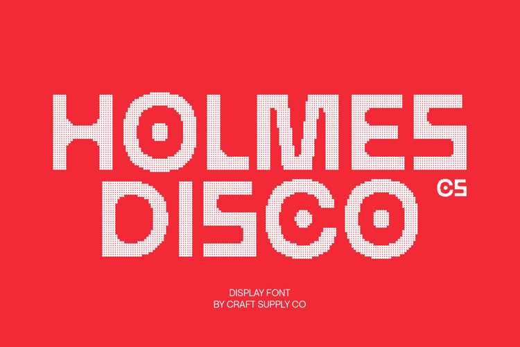 Preview of CS Holmes Disco Font
