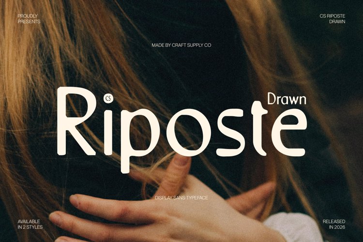 Preview of CS Riposte Drawn Font