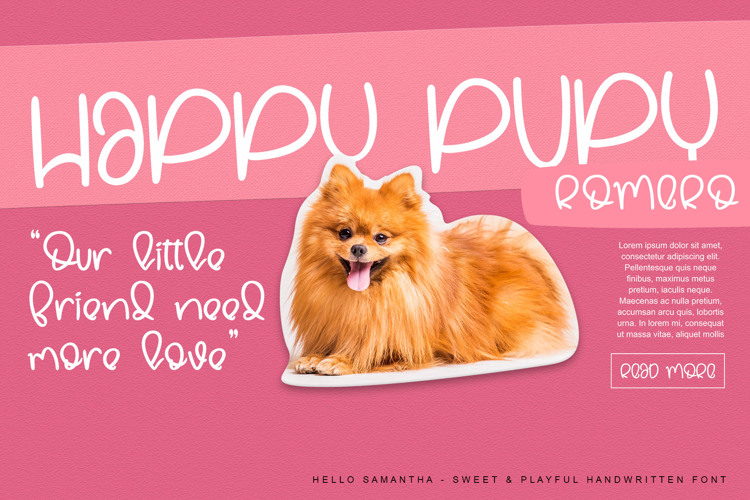 Hello Samantha Font