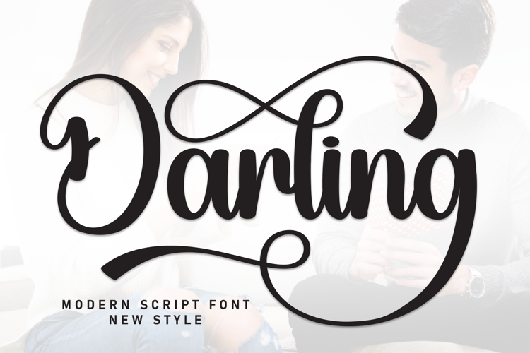 Preview of Darling Font