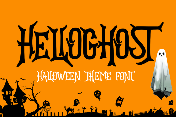 HELLOGHOST Font