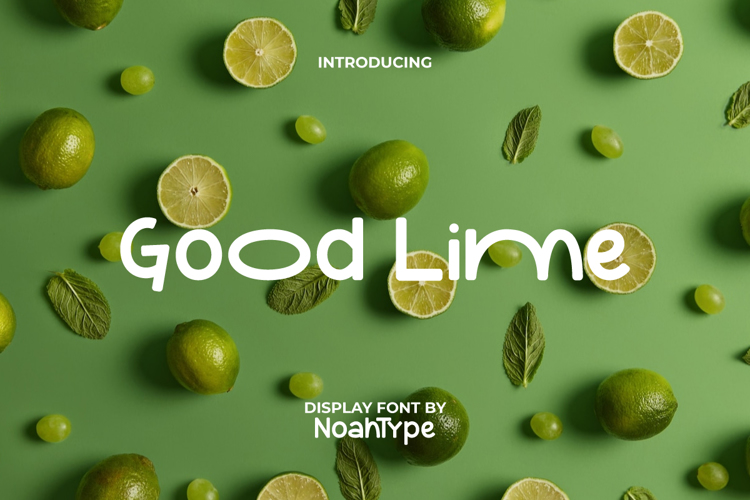 Good Lime Font