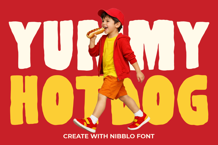 Preview of Nibblo Font
