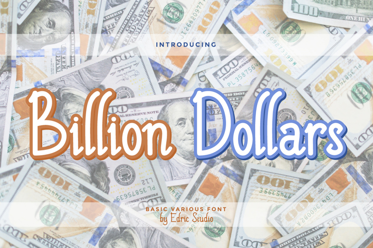 Billion Dollars Font