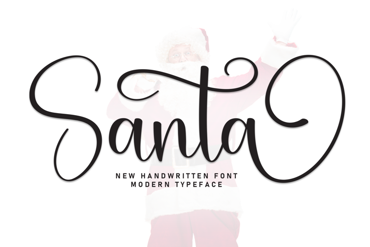 Preview of Santa Font