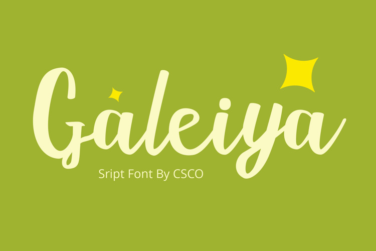 Galeiya Font